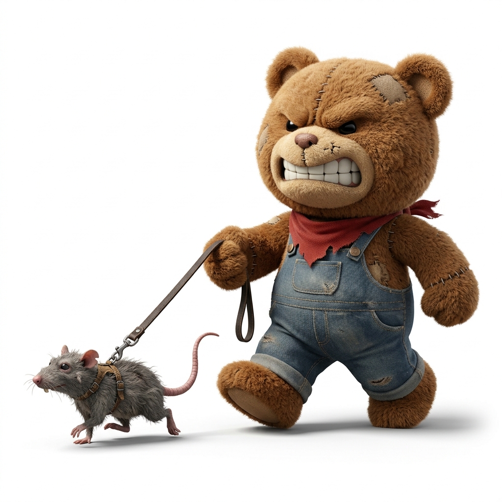 Rat on a Lead