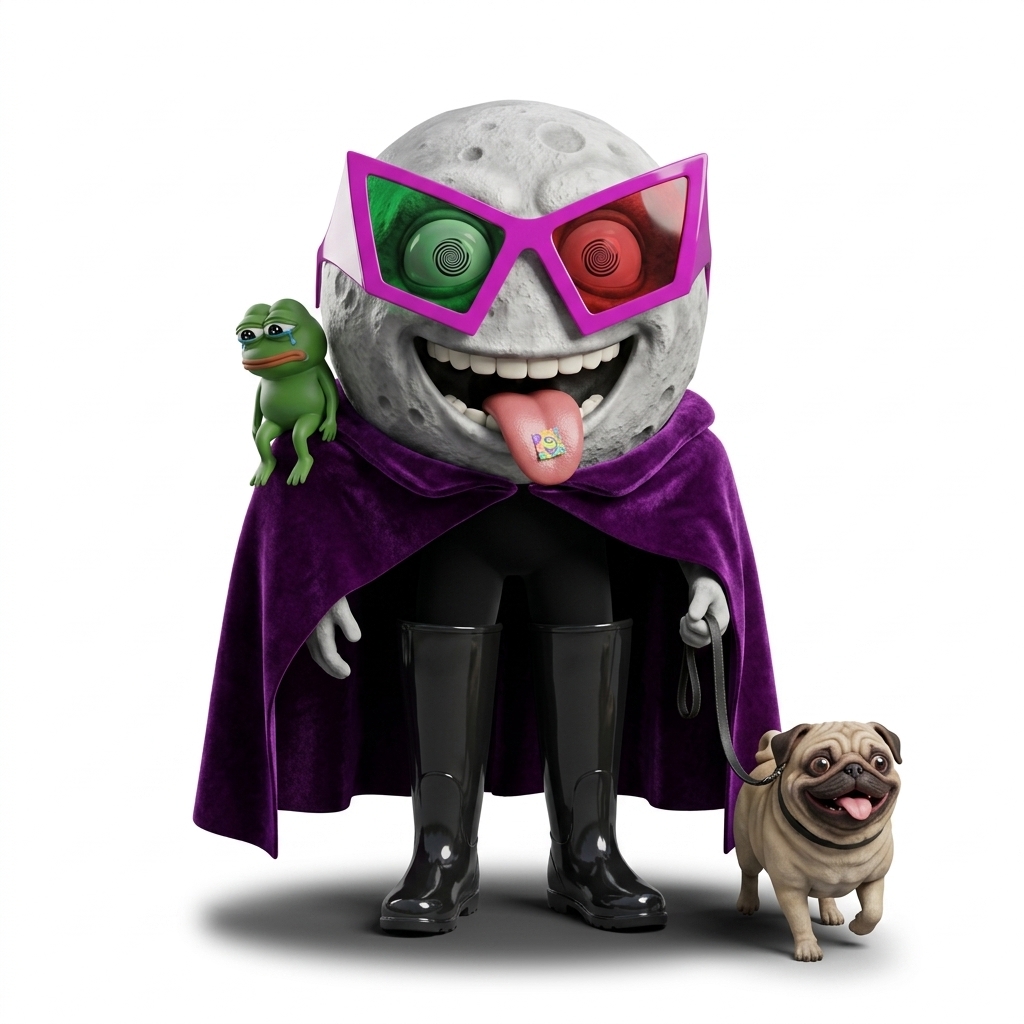 Pug on a lead