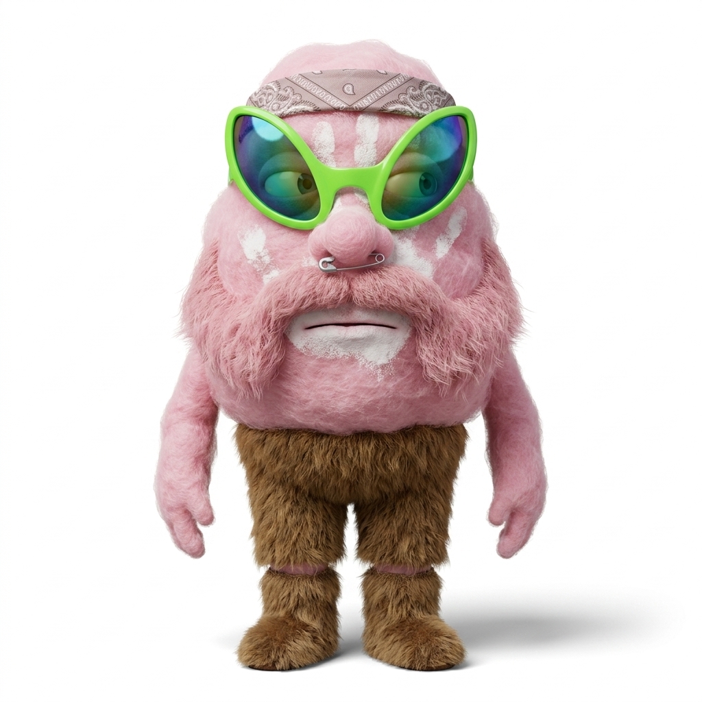 Muttonchop Mustache Combo